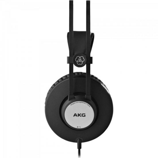 Fone De Ouvido AKG K72 Profissional Preto - Imagem 3