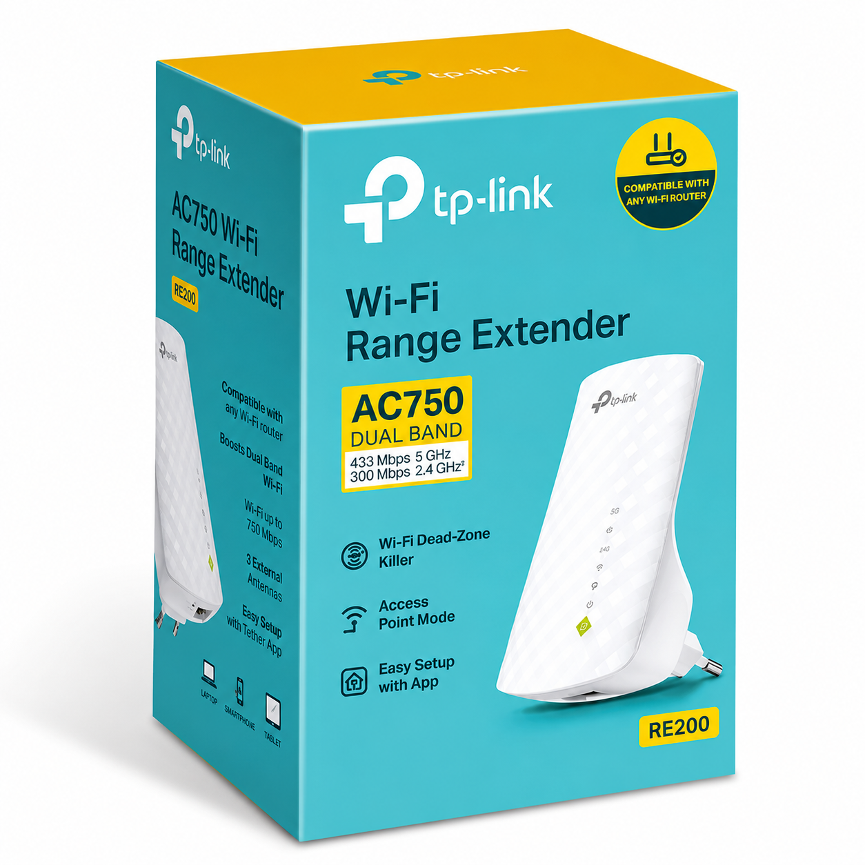 Repetidor Wifi Re200 Ac750 - Imagem 2