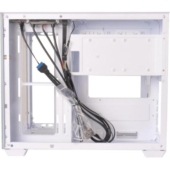 Gabinete Gamer Aerocool Dryft Mini Branco Lateral Vidro - Imagem 3