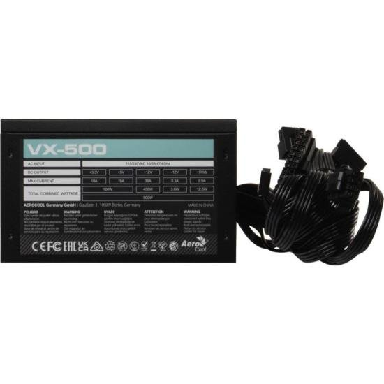 Fonte Gamer ATX Aerocool Stealth VX-500 500W Bivolt - Imagem 3