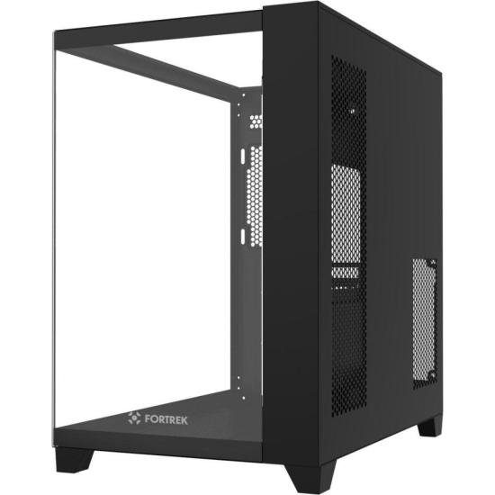 Gabinete Gamer Fortrek Clarity Full Glass Aquário Preto - Imagem 4