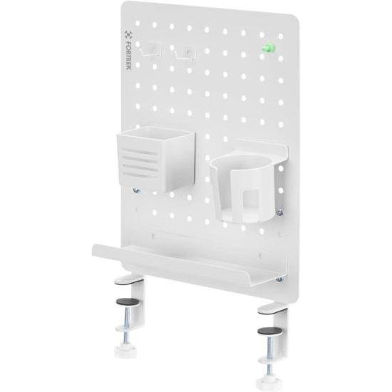 Pegboard Office Painel Organizador Fortrek Grid Space 42x48 Branco - Imagem 5
