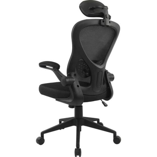 Cadeira de Escritório Ergonômica Fortrek Ergo Base Ajustável Preta - Imagem 3