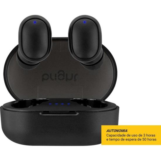 Fone De Ouvido Bright Max Sound Bluetooth Preto - Imagem 4