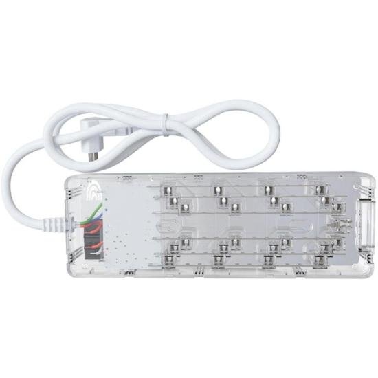 Filtro de Linha Com Proteção DPS 3P Energia 8 Clamper Transparente - Imagem 2