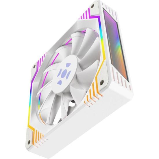Kit Cooler Fan ARGB Fortrek Frosty Branco Com Controladora/Controle - Imagem 5