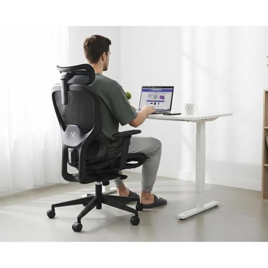 Mesa Elétrica Altura Ajustável Motor único Fortrek Lift Branca 120×60 - Imagem 6
