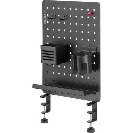 Pegboard Office Painel Organizador Fortrek Grid Space 42x48 Preto - Imagem 5