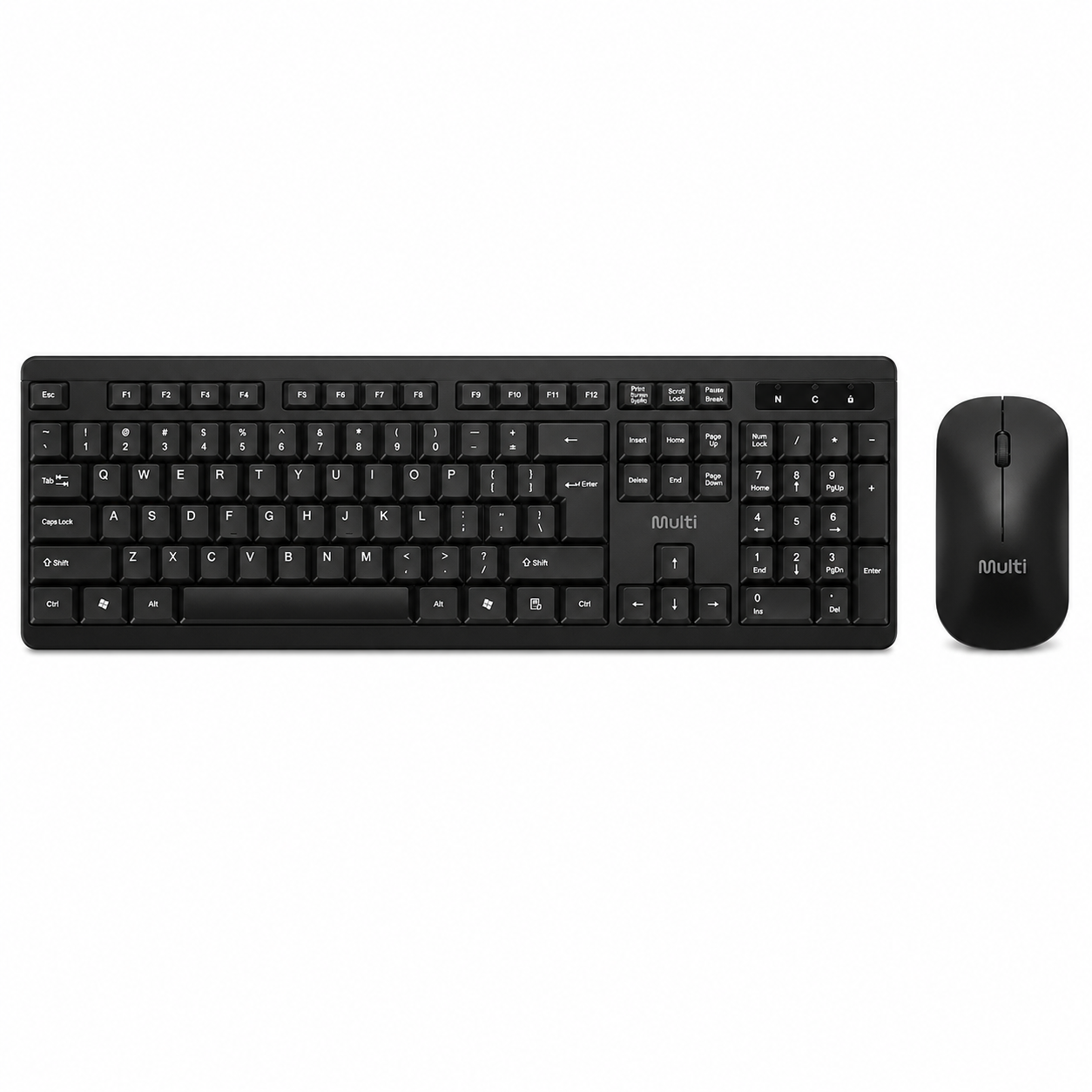 Kit Teclado E Mouse Sem Fio Basico Usb - Mouse 1200 Dpi - Tc670 - Imagem 2