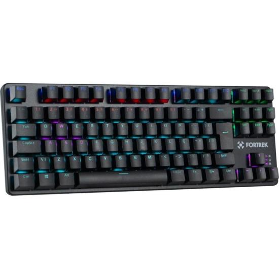 Teclado Gamer Mecânico Fortrek Black Hawk Compact Rainbow - Imagem 2