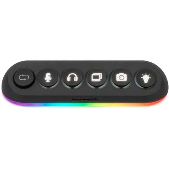 Hub USB 5 Portas 3.0 Streamplify Deck 5 Preto RGB - Imagem 2