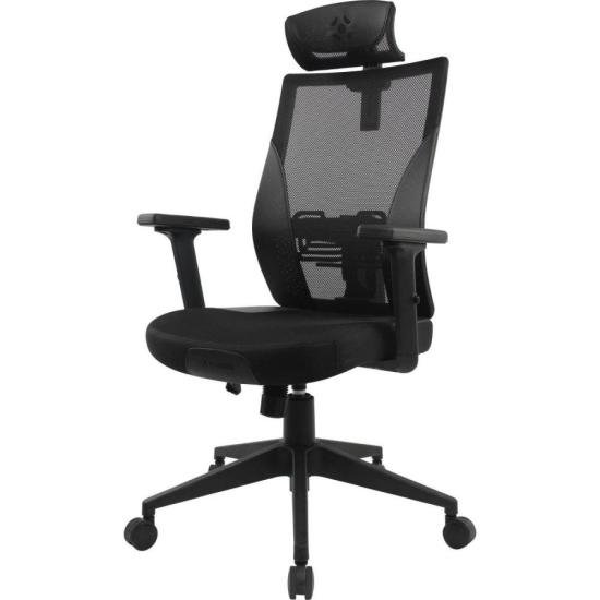 Cadeira de Escritório Ergonômica Fortrek Ergo Shield Mesh Respirável Preta - Imagem 2