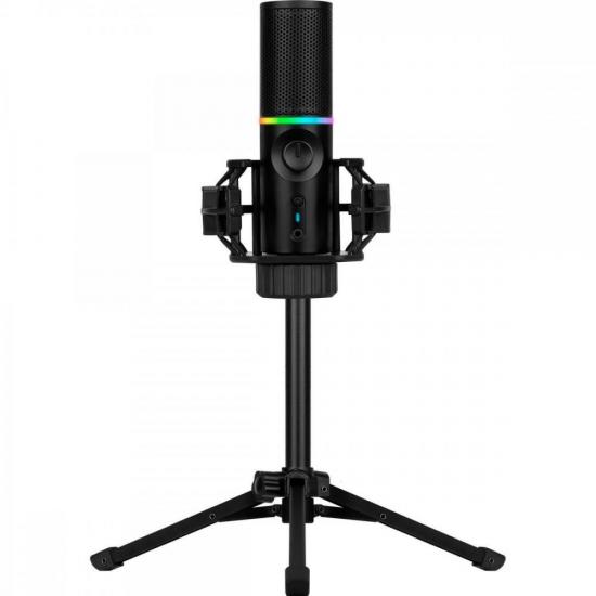 Microfone Gamer Streamplify Mic Tripod Com Tripé Preto RGB - Imagem 4