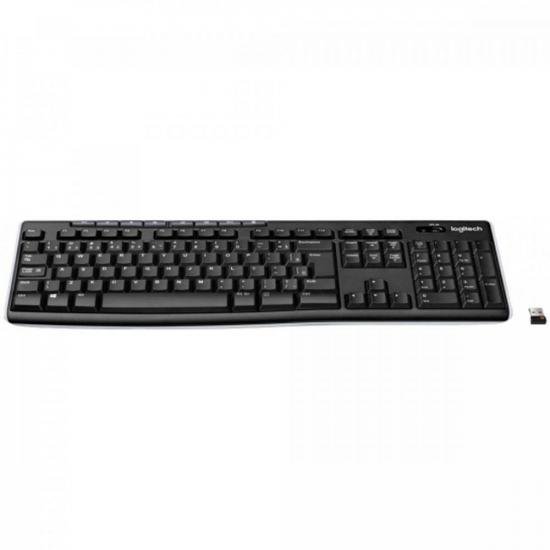 Teclado Sem Fio LOGITECH K270 Preto - Imagem 2
