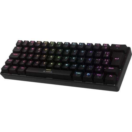 Teclado Mecânico Fortrek Gravity Air Compact Wireless Preto - Imagem 2