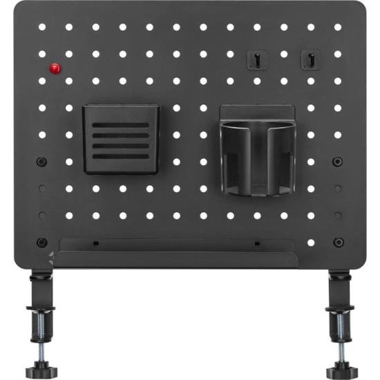 Pegboard Office Painel Organizador Fortrek Grid Space 42x48 Preto - Imagem 3
