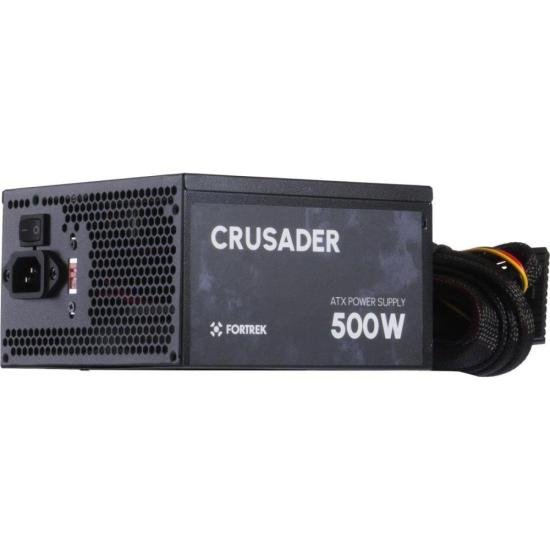 Fonte Gamer ATX Fortrek Crusader 500W Preta - Imagem 6