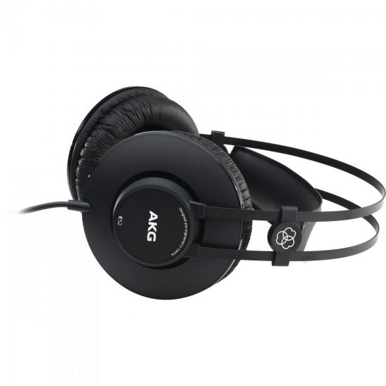 Fone de Ouvido AKG K52 Profissional Preto - Imagem 2
