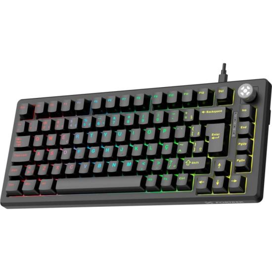 Teclado Gamer Mecânico Fortrek Shift Hotswap Preto - Imagem 2