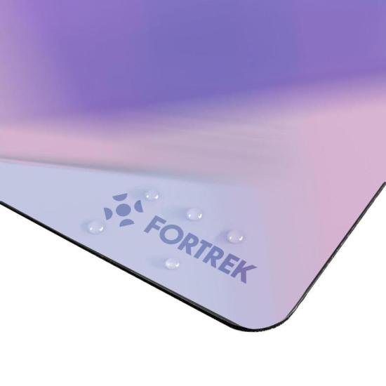 Mousepad Com Infusão de Vidro Fortrek Quickglass PRO Branco - Imagem 6