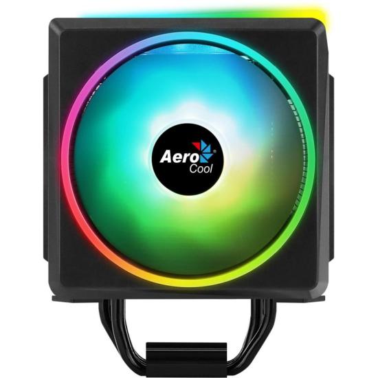 Cooler Para Processador Aerocool Cylon 4F ARGB Preto - Imagem 2