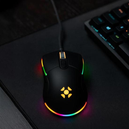 Mouse Gamer Com Fio Fortrek Striker Preto - Imagem 6