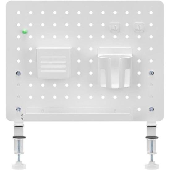 Pegboard Office Painel Organizador Fortrek Grid Space 42x48 Branco - Imagem 3