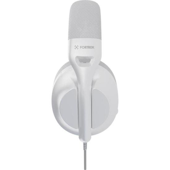 Headset Gamer Fortrek Wise Surround 7.1 Driver 40mm USB Branco - Imagem 4