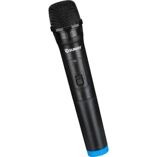 Caixa de Som Sumay CSP1318 PowerBlack 150w Bluetooth Com Microfone Preta - Imagem 5