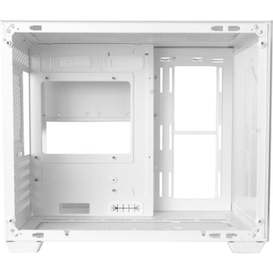 Gabinete Gamer Aerocool Dryft Mini Branco Lateral Vidro - Imagem 2