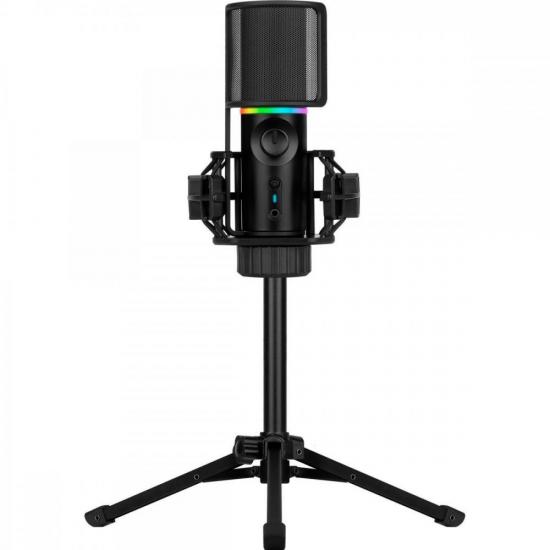 Microfone Gamer Streamplify Mic Tripod Com Tripé Preto RGB - Imagem 3