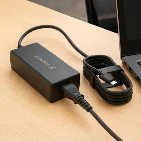 Carregador de Notebook USB-C Fortrek NC61 65w Preto - Imagem 3