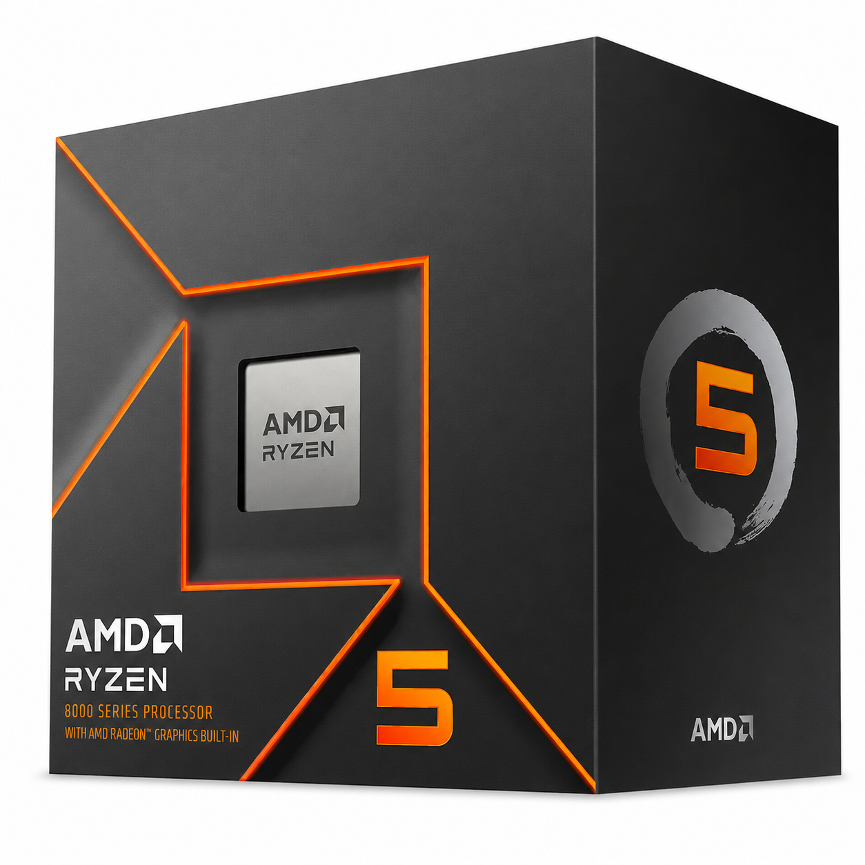 Processador Amd Ryzen 5 8500g 4.1ghz (5.0ghz Turbo) 22mb Cache 6 Nucleos 12 Threads Am5 | Sem Cooler  |  100-000001183