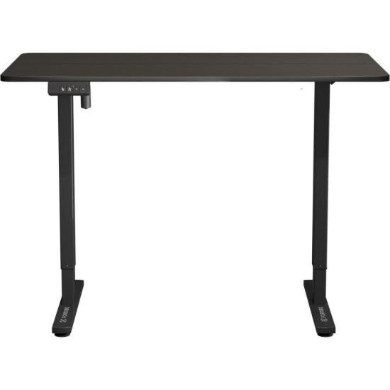 Mesa Elétrica Altura Ajustável Motor único Fortrek Lift Preta 120×60